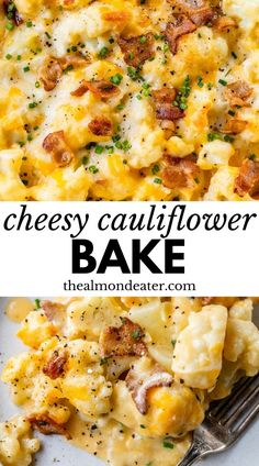 this cheesy cauliflower bake is an easy and delicious side dish