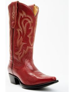 Cherry Cowboy Boots, Expensive Wishlist, Red Cowgirl Boots, Red Cowboy Boots, Womens Cowgirl Boots, Leather Cowgirl Boots, Leather Western Boots, Western Look, Western Boots Women