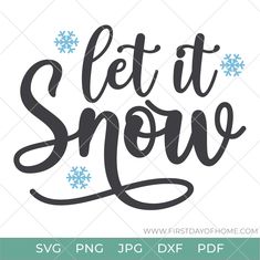 Let it Snow phrase with snowflakes Let It Snow Svg, Crochet Waffle, Crochet Waffle Stitch, Cricut Mug Press, Waffle Stitch, Mug Press, Holiday Mood, Cricut Joy, Glitter Vinyl