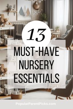 the top five must have nursery essentials