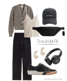 Comfortable travel outfits Travel Outfits, Travel Wardrobe, Airport Outfit, How To Look Classy, Hot Weather, Travel Outfit