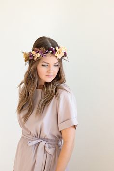 Succulent Crown, Floral Crown Bride, Maternity Flower Crown, Wedding Hairstyles With Crown, Succulent Flowers, Crown Bride, Flower Crown Bride, Floral Crown Wedding, Mother To Be