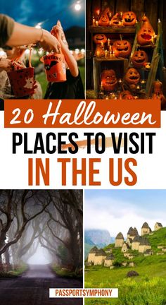 halloween places to visit in the us