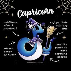 an image of a cartoon dragon with caption on it's chest and the words capricon above it