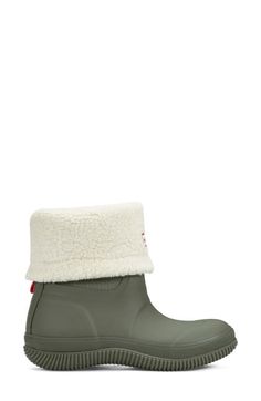 "Find HUNTER Thunor Indoor/outdoor Insulated Roll Top Waterproof Snow Boot on Editorialist. This pull-on bootie that's perfect for indoor or outdoor wear has a cushioned footbed and a waterproof design, so it's ready for any type of adventure. Waterproof: protects against rain, puddles and slush to keep feet dry in wet conditions 11 1/4\" shaft Pull-on style Cushioned footbed Synthetic and textile upper/textile lining/rubber sole Imported" Waterproof Snow Boots, Snow Boot, Roll Top, Snow Boots Women, Outdoor Wear, Snow Boots, Bootie, Rain Boots, Rubber Sole