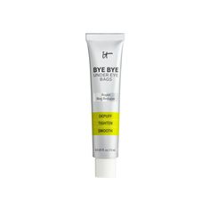 Discover IT® Have you struggled to find a quick fix for moderate to severe eye bags, eye puffiness and crepey skin under eyes that doesn’t leave a white cast and plays nicely with your makeup? We did too, which is why we’re so excited to reveal Bye Bye Under Eye Bags Daytime Treatment! After 10 years of research, IT’s Your Superior Multi-Patented* Technology that works to: \tDepuff: Forms an adhesive film on skin that compresses bags without pulling or cracking \tTighten: Highly elastic formula How To Fix Under Eye Bags, Cover Bags Under Eyes, Undereyes Bags, It Cosmetics Eye Cream, It Cosmetics Bye Bye Under Eye, Eye Moisturizer, Waterproof Makeup Remover, It Cosmetics, Skincare Brush