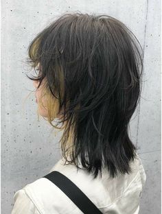 Wolf Cut Hairstyle, Hairstyle Men, Mullet Haircut, Hair Idea, Punk Hair, Mullet Hairstyle