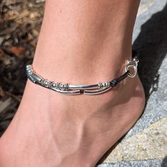 Benefits: 🙋‍♀️ Make a statement with Joyas' Silver & Leather Anklet! Lavish your feet with this season’s must-have accessory: a lightweight yet durable anklet that can be customized with your favorite charms. A treasure chest of options awaits – choose your own adventure and make your anklet unique! The Joyas double leather strand and silver anklet is designed for adding charms of your choice. Pair with the Zoe Add Your Charm Choice leather bracelet, a top seller! double leather strand designed Leather Anklets, Choose Your Own Adventure, Silver Anklet, Silver Anklets, Treasure Chest, Top Seller, Anklets, Desi, Leather Bracelet