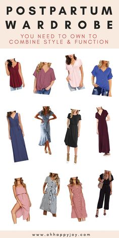 Outfits Postpartum, Best Nursing Tops, Postpartum Wardrobe, Postpartum Outfits, Nursing Outfit, Postpartum Dresses