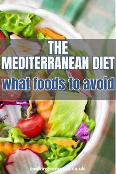 Are you starting the Mediterranean diet? Need some guidance on foods to avoid? Here you'll find easy to understand advice and types of foods that should not be included on your Mediterranean diet shopping list. Mediterranean List Of Foods, Meditterean Diet Food List, Mediterranean Shopping List, Mediterranean Food List, Medditeranean Diet, Mediterranean Diet Shopping List, Diet Shopping List, Mediterranean Diet Snacks