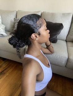 Curly Hairstyles For Black Women Natural Hair, Natural Hairstyles For Black Women Curly, Hair Hygiene, Military Hair, Curly Styles, Canada Trip, Curly Bun, Quick Natural Hair Styles