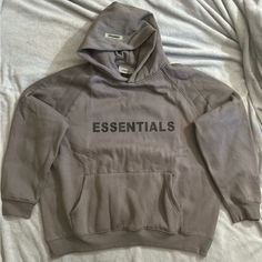 It’s A Size Large Too Big For Me. I Am A Size Medium, So I Am Getting Rid Of It. I Am Open To Offers. I Would Prefer Payment Through Cash App Or Other Payment Method But Through The App Is Ok. Also, If You Will Purchase The Item, Please Message Before Buying. Essentials Hoodie, Essential Hoodie, Fear Of God Essentials, Hooded Sweatshirt Men, Winter Hoodies, Fear Of God, Cotton Pullover, Fleece Sweatshirt, Khaki Green