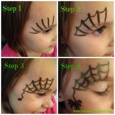 Diy Spider, Witch Makeup