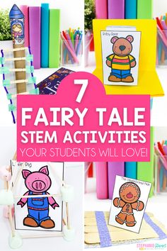 Fairy Tale Learning Activities, Teaching Fairy Tales Second Grade, Fairy Tale Unit Kindergarten, Pre K Fairy Tales Activities, Fairy Tails Preschool Activities, Fairytale Activities For Preschool