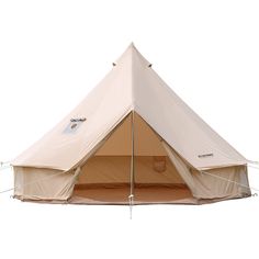 EchoSmile Cotton Canvas Bell Tent, 4 Person Luxury Outdoor Camping Tent, Glamping Yurt Tent with Stove Jack Opening, Portable Waterproof & Windproof Tent, Easy Setup Family Tent for 4 Season Glamping Yurt, Canvas Bell Tent, Portable Tent, Camping Tents, Canvas Tent, Family Tent