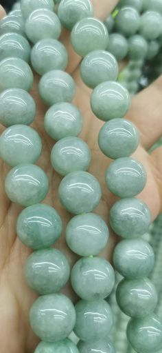 material:natural stone quantity:one strand 16inch=65-28pcs size:approx.6 8 10 12 14mm note:have larger stock and offert wholesale price. Green Jade 8mm Beads Jewelry, Jade 8mm Beads Round Jewelry, Elegant Round Jade Beads, Celtic Jewellery, Green Polished Jade Beads, Jade Bead Necklace, Jade Gemstone Beads, Round Shape, Earrings Stone, Nephrite Jade