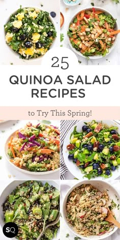 25 quinoa salad recipes to try this spring