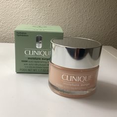 Nib Clinique Moisture Surge 100h Is A Refreshing Oil-Free Gel-Cream Moisturizer With Exclusive Aloe Bio-Ferment And Hyaluronic Acid. It Penetrates Deep, Lasts 100 Hours. Benefits All Skin Types Lightweight, Oil-Free Formula Provides Hydration That Goes Over 10 Layers Deep And Lasts For 100 Hours, Even After Washing Your Face Helps Skin Create Its Own Internal Water Source To Continually Rehydrate Itself Locks In Moisture For An Endlessly Plump, Healthy-Looking Glow Paraben-Free, Phthalate-Free, Aloe Water, Allergy Testing, Clinique Moisture Surge, Clinique Moisturizer, Wash Your Face, Gel Cream, Skin Care Women, Alcohol Free, Moisturizer Cream