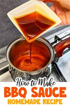 how to make bbq sauce homemade recipe