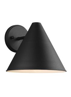 Generation Lighting - 8538501EN3-12 - One Light Outdoor Wall Lantern - Crittenden - Black Front Door Light, Sconces Ideas, Modern Outdoor Wall Lighting, Outdoor Lighting Ideas, Outdoor Wall Lamp, Exterior Lights, Garden Decoration Ideas, Outside House, Sea Gull Lighting