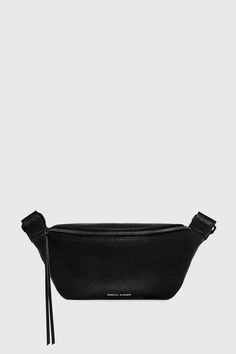 Take convenience to the next level. Crafted from luxe genuine leather, the Bree Belt Bag keeps up with your on-the-go lifestyle and features a roomy pouch you can access from the top zip.   Style #:CS24MBEXBB Genuine leather Black Shellac Hardware with Gunmetal Zipper 12" W X 5.5" H X 3.75" D 13.5" - 26" Adjustable str Black Shellac, Girl Wishlist, Leather Outerwear, High Heel Rain Boots, Webbing Strap, Belt Bags, Backpack Tote Bag, Shoe Size Conversion, Facial Skin Care