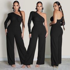 ✨Effortless elegance, all in one look. The One Shoulder Wide Leg Jumpsuit is your go-to for chic comfort that turns heads. 💃 Style it up or keep it minimal—either way, you’re a vibe. 💎 Shop Now at MySexyStyles.com 

#jumpsuit #jumpsuits #jumpsuitmurah #blackjumpsuit #dressup #dressdown #ootd #ootdfashion #ootdshare #ootdstyle #ootdfash #outfitoftheday #outfits #outfit #outfitideas #outfitinspiration #outfitinspo #outfitgoals #outfitstyle #outfitblogger #latina #latinagirl #jlo #kim #kimkardas... Outfit Goals, Wide Leg Jumpsuit, Black Jumpsuit, Dressed Down, Ootd Fashion, First Look, Outfit Of The Day, Outfit Inspirations