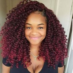 Hairstyles Crochet, Crochet Weave, Hair Crochet, Crochet Braid Styles, Pelo Afro, Crochet Braids Hairstyles, Curl Styles