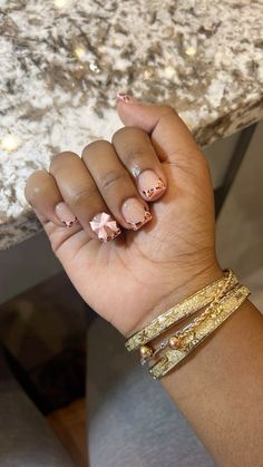 cheetah print french tip Cheetah Print Square Nails, French Tip Cheetah Print Nails, Short Acrylic Nails Cheetah Print, Short Square Cheetah Nails, Chetta Print French Nails, Cheetah Print Nails Square, Cheetah Print Nail Ideas, Gold Gems On Nails, Cheetah French Tips