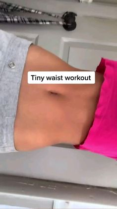 Tiny waist workout ideas || Girls power || Daily waist workout at home | Pinterest Beginner Workouts, Workout For Flat Stomach, Trening Fitness, Bodyweight Workout Beginner