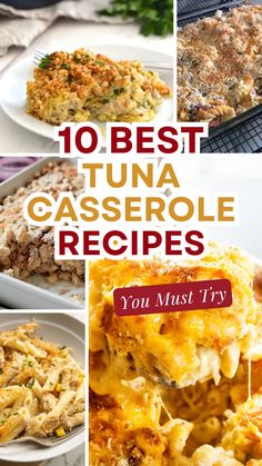 10 best tuna casserole recipes that are easy to make and delicious for the whole family