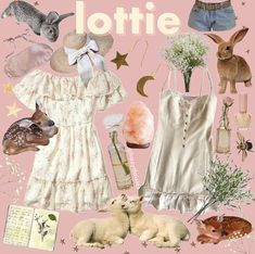 Cottagecore Guide, Core Fashion Aesthetic, Collage Prompts, Cottagecore Things, Clothing Mood Boards, Dollete Coquette, Girly Tips