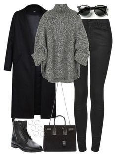 black skinny jeans, favourite, jumpers, mom jeans, ootd, Outfits, patterned bottoms, pinterest, pop of colour, roll neck, winter, Grey Turtleneck Outfit Winter, Gray And Black Outfits, Grey Turtleneck Outfit, Minimal Winter Outfit, Birkenstock Boots, All Black Outfits For Women, Gray Outfit, Look Boho Chic, Black And White Outfit