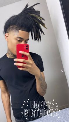 Afro Hair Dye, Temp Fade Haircut, Dread Hairstyles For Men, Cute Dreads, Dreadlock Hairstyles For Men, Fresh Haircut, Loc Jewelry, Dreads Styles, Black Men Hairstyles