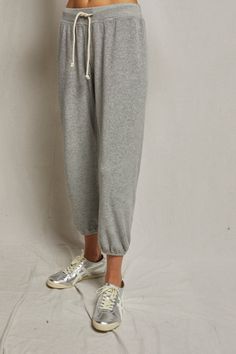 these loop terry joggers are the perfect add to your summer wardrobe. lighter weight than your regular sweatpant with a super soft worn in feel. pair with the Marley tank for a complete set. thoughtfully produced in california Cool Clothing, Perfect White Tee, Lounge Dress, Scarf Men, Mens Skin Care, Skirt Leggings, New Tops, Summer Wardrobe, Beauty Women