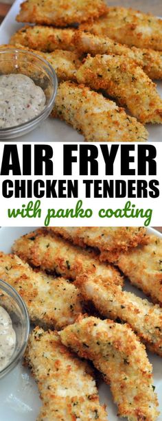 air fryer chicken tenders with panko coating