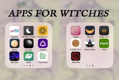 Witchcraft Apps Iphone, Witch Things To Make, Witch In Training, How To Start Being A Witch, Witch Girlfriend Aesthetic, Witch Apps Iphone, Witch Websites, Witch Apps For Android, How To Be A Witch Beginners