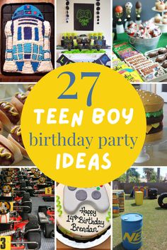 birthday party ideas for boys that are fun and easy to throw in the yard or on the lawn