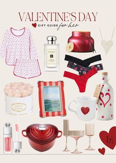 valentine's day gift guide for her from the heart to the chest and back