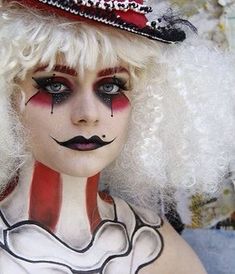 Scary Jester, Harlequin Makeup, Jester Makeup, Halloween Makeup Clown