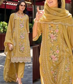 Yellow Pakistani Indian Salwar Kameez ,Party Wear, Women Dress, Readymade, Suit, Wedding Eid, Rakhi,Diwali Gift,Haldi Outfit Gown Style Dress, Pakistani Lehenga, Bandhani Dupatta, Heavy Dupatta, Dupatta Style, Haldi Outfit, Indian Salwar Suit, Diwali Outfits, Saree Bollywood