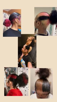 Black Hair Updo Hairstyles, Curly Hair Care Routine, Short Box Braids Hairstyles, Peekaboo Hair, Diy Hair Color, Cute Hair Colors, Hair Inspiration Long