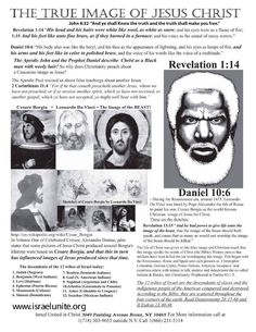 the true image of jesus christ is shown in this poster, which features images of different people