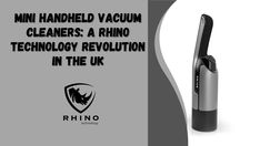 an electric toothbrush sitting on top of a gray and black box with the words rhino