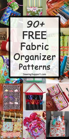 the top ten free fabric organizer patterns