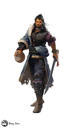 Pathfinder Character, Heroic Fantasy, Dungeons And Dragons Characters, Fantasy Male, Fantasy Warrior, Arte Fantasy, Fantasy Rpg, Fantasy Inspiration, Dnd Characters