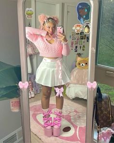 #softgirlaesthetic Cute Pastel Outfits, Aesthetic Outfit Ideas, Black Femininity, Girly Fashion