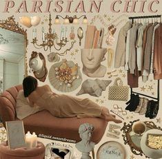 Parisian Chic Aesthetic, Outfits Moodboard, 2021 Aesthetic, Niche Aesthetic, Parisian Outfits, Girly Room Decor, Fashion Boards, Parisian Aesthetic, Mood Clothes