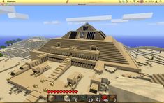 Minecraft Pyramid Design, Desert Pyramids, Minecraft Pyramid, Minecraft Temple, Minecraft Castle Blueprints, Architecture Blueprints