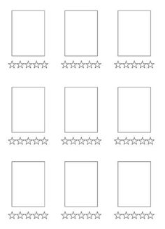 five stars are arranged in the shape of rectangles