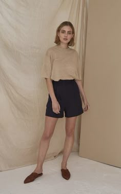 St. Agni Trunkshow | Moda Operandi Dressy Casual Outfits, Bamboo Dress, St Agni, Linen Fashion, Linen Tshirts, Casual Streetwear, Looks Vintage, Travel Outfit, Moda Operandi